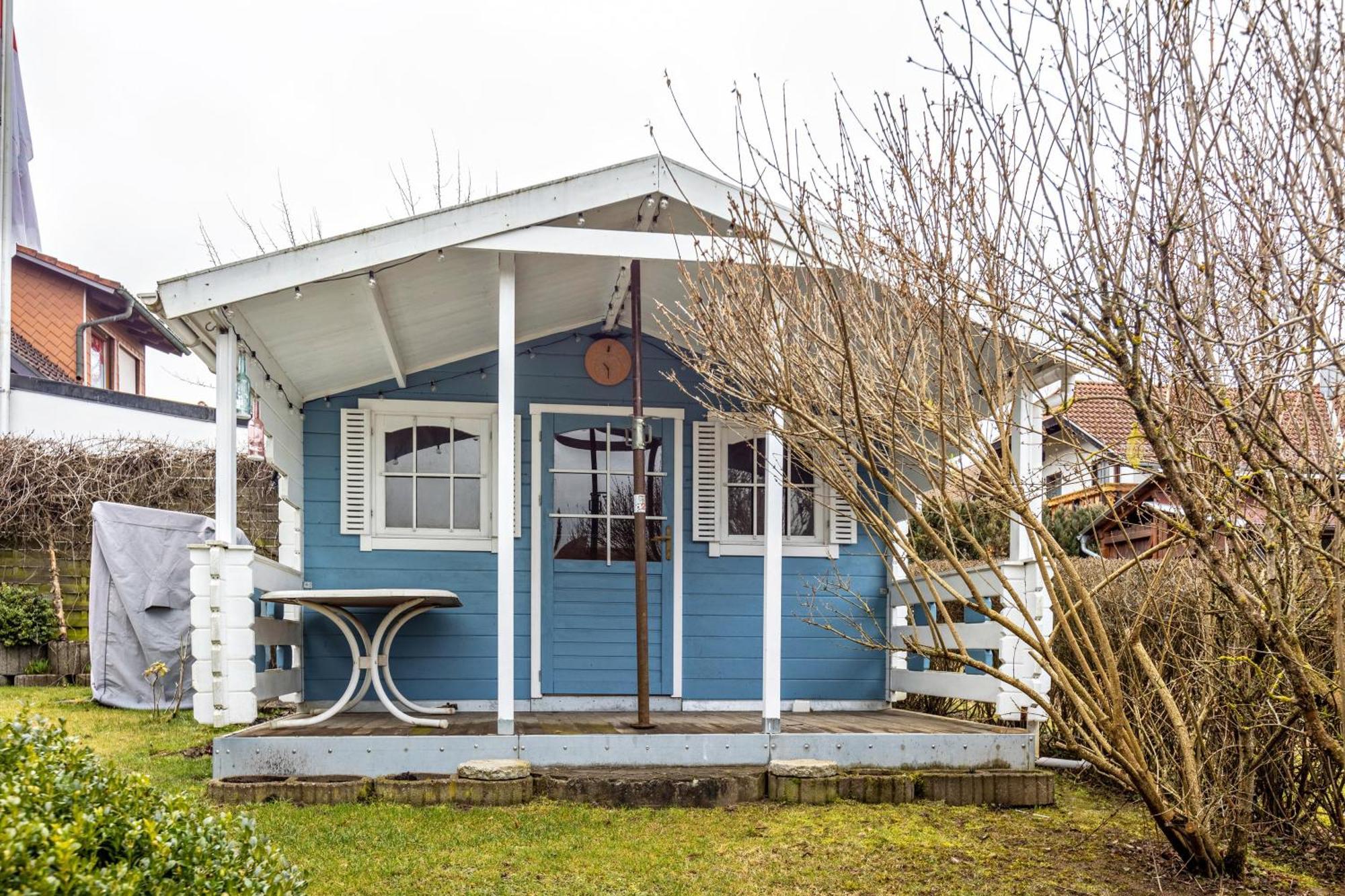 Ferienwohnung Im Holzhaus Donaueschingen Exterior foto